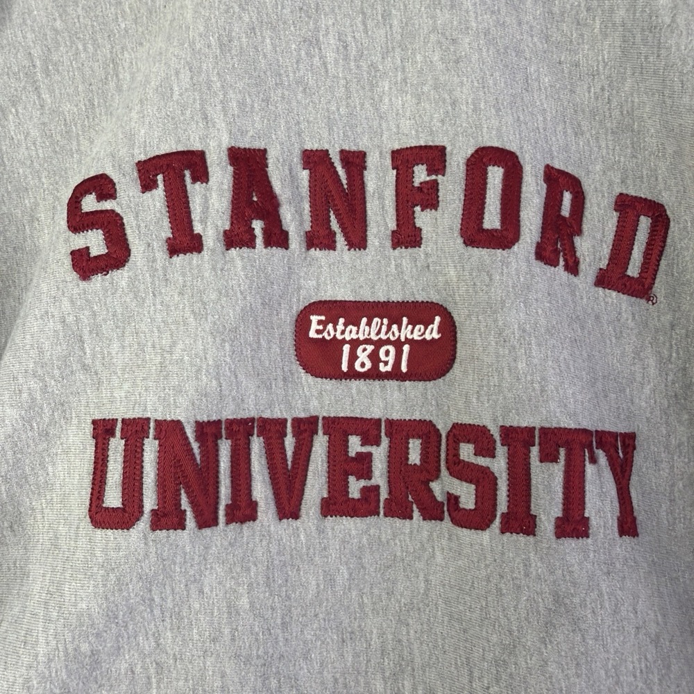 Vintage MV Sport Stanford University Crewneck XL Thick Heavy Duty - Picture 2 of 10